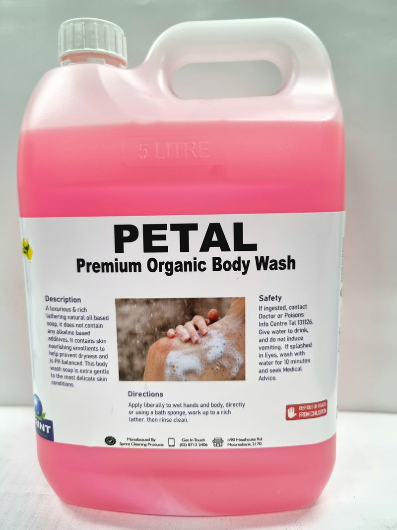 PETAL Organic Body Wash - Formulated for Sensitive Skins